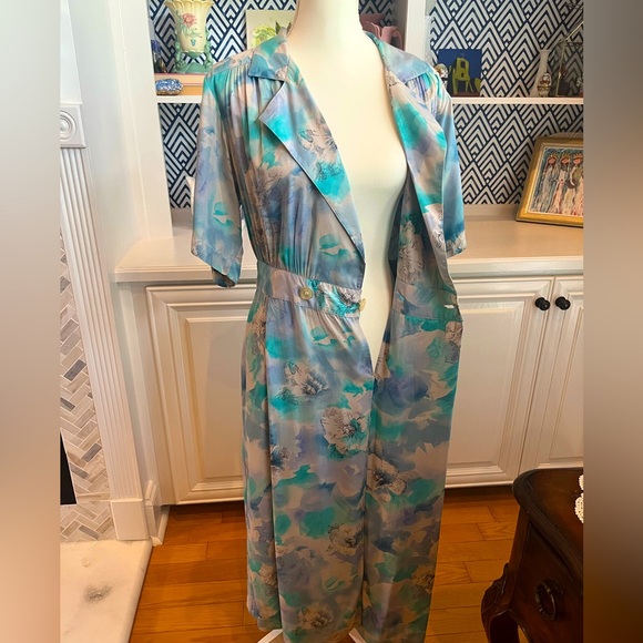 Vintage 1980’s Corporate Women dress size 12 - Picture 4 of 8